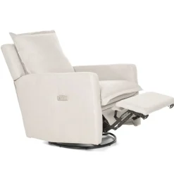 Motorized Gliders|Gliders-Oilo Flynn Swivel Glider with Power Recline