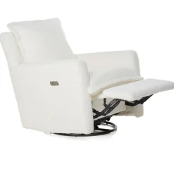 Motorized Gliders|Gliders-Oilo Flynn Swivel Glider with Power Recline (Grade C)