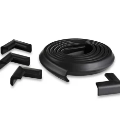 Baby Gates + Babyproofing-KidCo Foam Edge & Corner Protector - Black