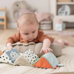 Play + Learn Toys|Blocks + Shape Sorters-Done By Deer Fold Out Sensory Cube