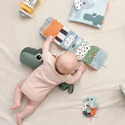 Play + Learn Toys|Blocks + Shape Sorters-Done By Deer Fold Out Sensory Cube