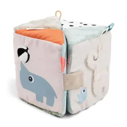 Play + Learn Toys|Blocks + Shape Sorters-Done By Deer Fold Out Sensory Cube