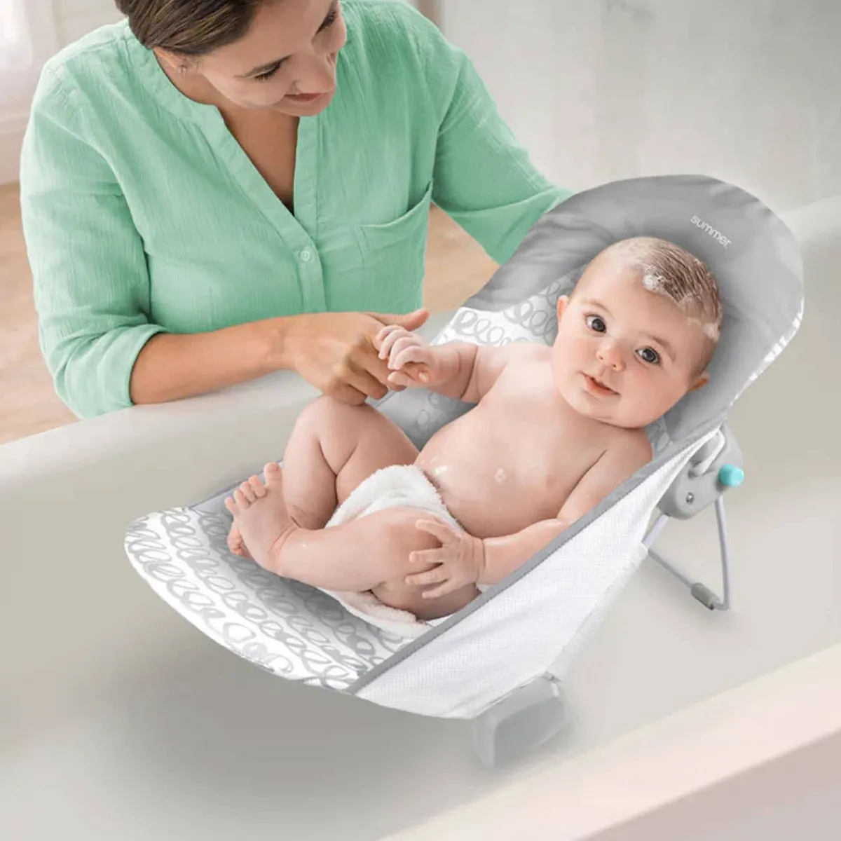 Bath Supports-Summer by Ingenuity Foldaway 2-Position Bather