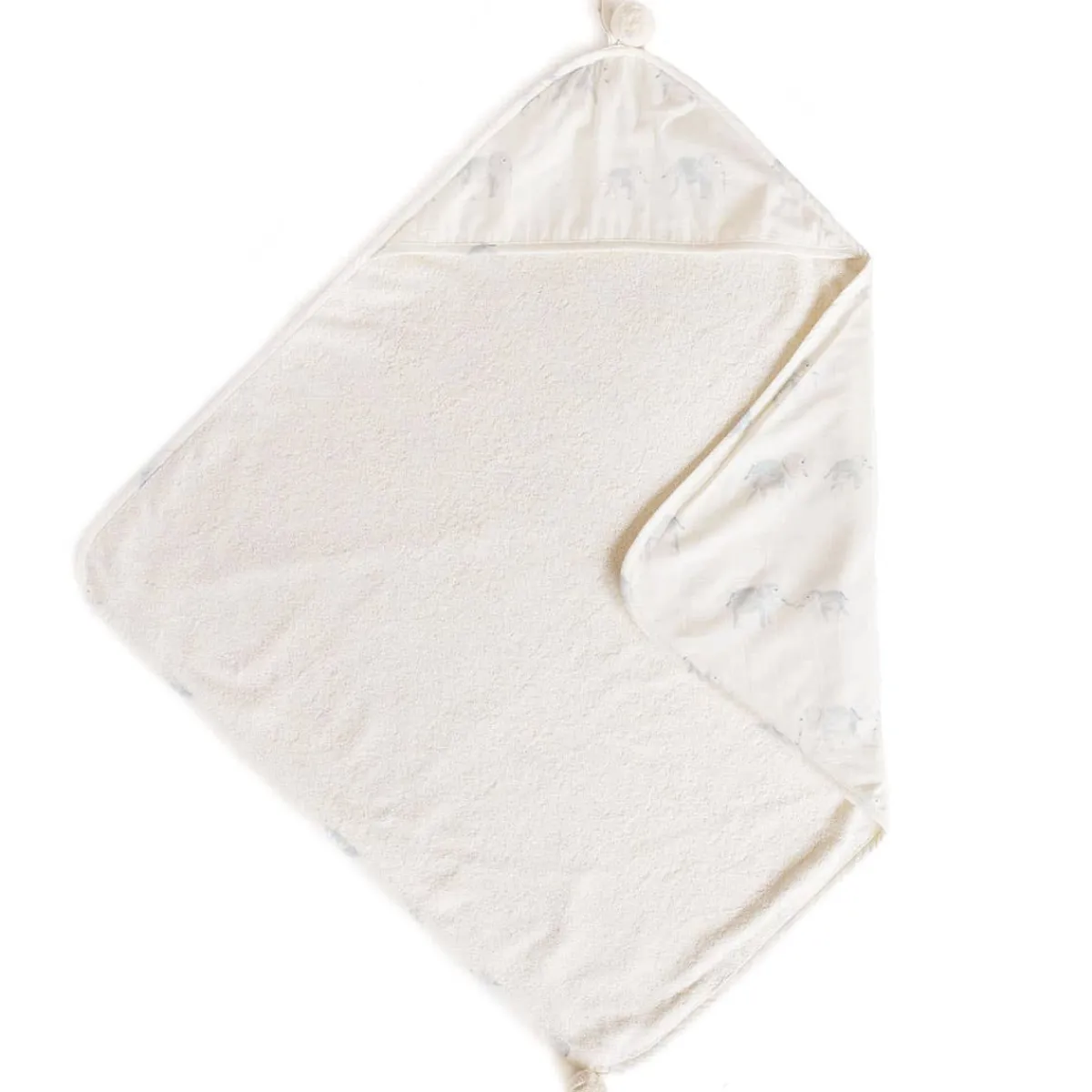 Towels + Cloths-Pehr Follow Me Hooded Towel