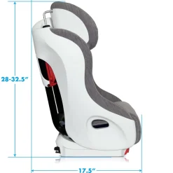 Car Seat Bases|Convertible Car Seats-Clek Foonf Convertible Car Seat - Slate