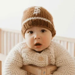 Beanies|Winter Hats-Huggalugs Football Beanie