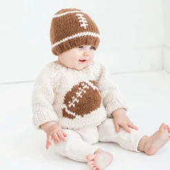 Beanies|Winter Hats-Huggalugs Football Beanie