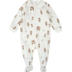 Onesies|Sleepers-Firsts by Petit Lem Footed Sleeper