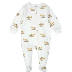 Onesies|Sleepers-Firsts by Petit Lem Footed Sleeper