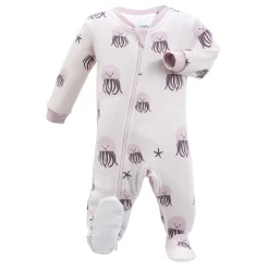Onesies|Sleepers-ZippyJamz Footed Sleeper