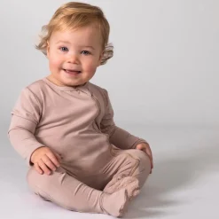 Onesies|Sleepers-Simple Footed Zipper Sleeper