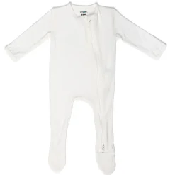 Onesies|Sleepers-Simple Footed Zipper Sleeper