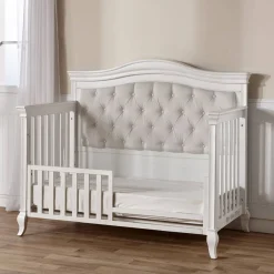 Convertible Cribs-Pali Forever Crib with Vinyl Panel