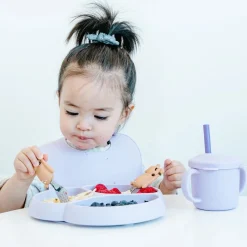 Kids Utensils|Toddler Training Utensils-Glitter & Spice Fork & Spoon Set
