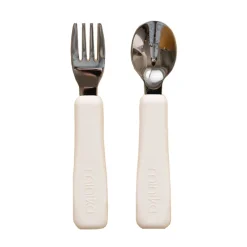 Kids Utensils|Toddler Training Utensils-Minika Fork & Spoon Set