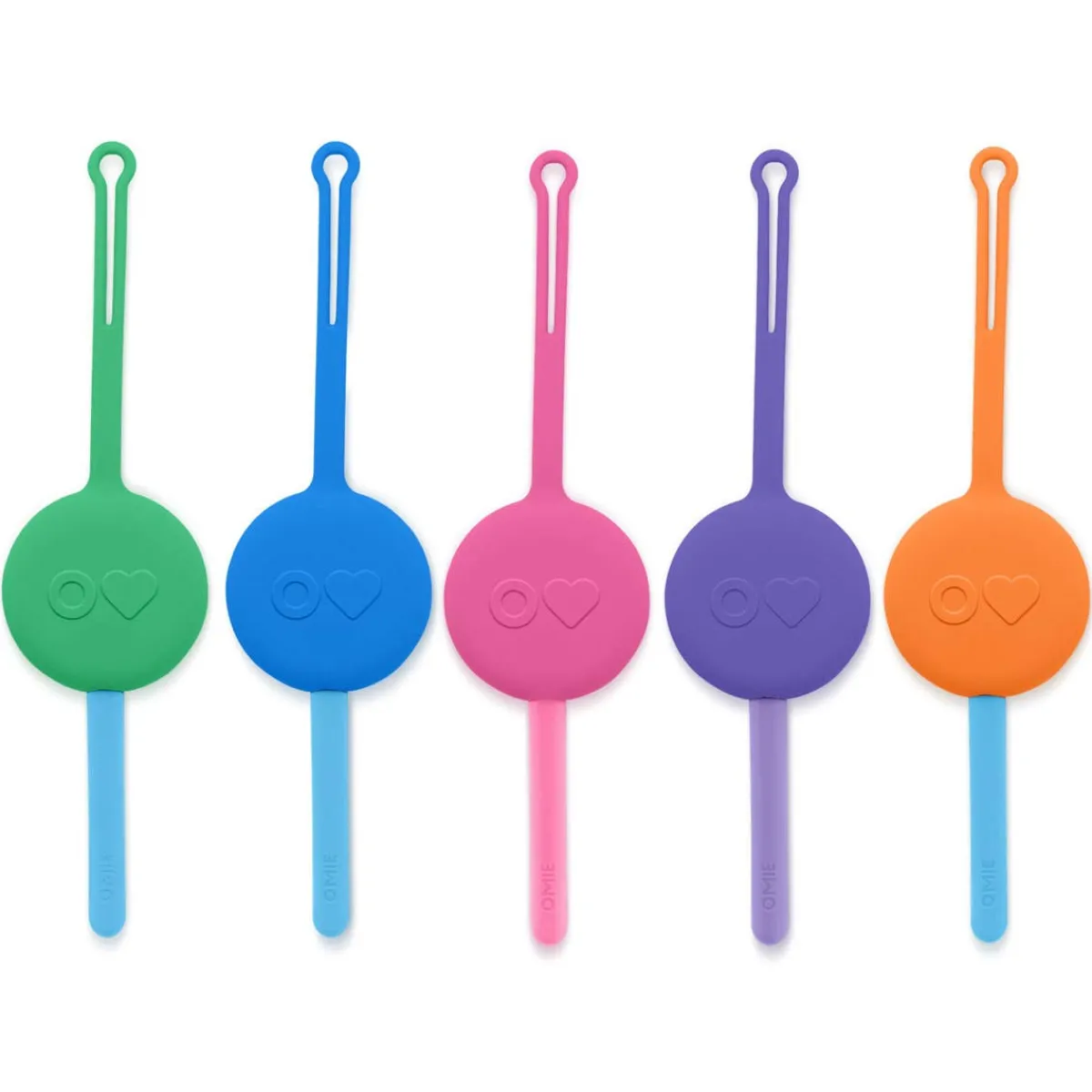 Kids Utensils|Toddler Training Utensils-OmieLife Fork, Spoon + Pod Set