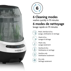 Formula Dispensers|Bottle Warmers-Baby Brezza Formula Pro Advance + Bottle Washer Pro