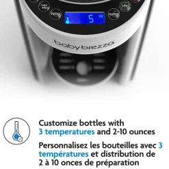 Formula Dispensers|Bottle Warmers-Baby Brezza Formula Pro Advanced - White on White