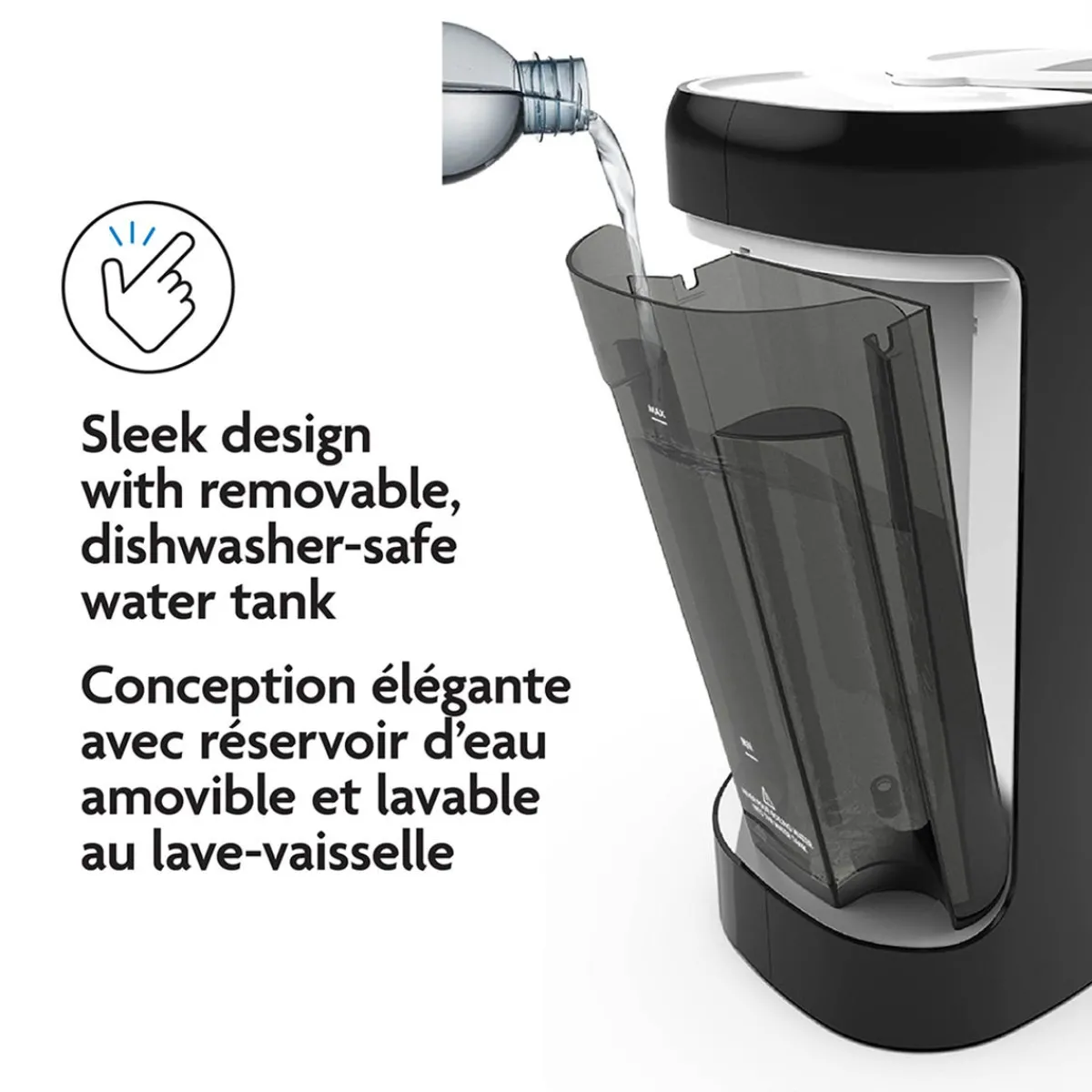 Formula Dispensers|Bottle Warmers-Baby Brezza Formula Pro Advanced - White on White