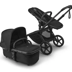 Full-Sized Strollers-Bugaboo Fox5 Renew Complete Stroller Black/Heritage Black