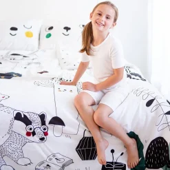 Kids Bedding-Rookie Humans Full Bedding Set