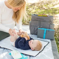 Changing Pads + Covers|Travel Gear-J.L. Childress Full Body Changing Pad Black