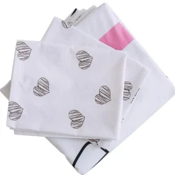 Kids Bedding-Lolli Living Full Duvet Set - Paper Hearts