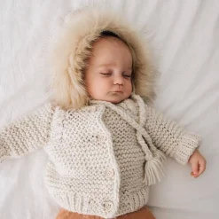 Winter Hats-Huggalugs Fur Bonnet