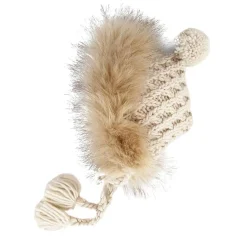 Winter Hats-Huggalugs Fur Bonnet