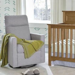 Gliders-DaVinci Gabby Pillowback Swivel Glider