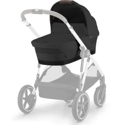 Stroller Accessories-Cybex Gazelle S Cot - Moon Black
