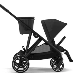 All-Terrain Strollers|Full-Sized Strollers-Cybex Gazelle S Stroller - Black/Moon Black