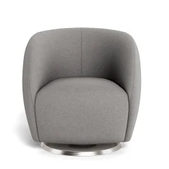 Gliders-Monte Design Gem Swivel Glider - Wool Fabric