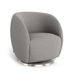 Gliders-Monte Design Gem Swivel Glider - Wool Fabric