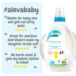 Cleaning Products-Aleva Naturals Gentle Baby Laundry - Fragrance Free (1.2L)