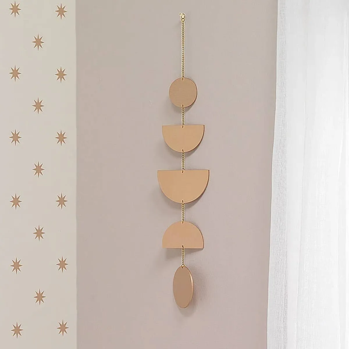 Wall Decor-Lambs & Ivy Geo Wood Wall Decor