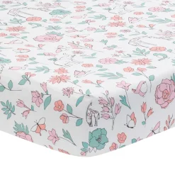 Crib Bedding Sets-Lambs & Ivy Giraffe & a Half 4 Piece Crib Set