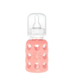 Sippy Cups + Straw Cups|Glass Baby Bottles-Lifefactory Glass Baby Bottle (4 oz)