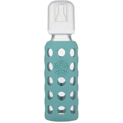 Sippy Cups + Straw Cups|Glass Baby Bottles-Lifefactory Glass Baby Bottle (9 oz)