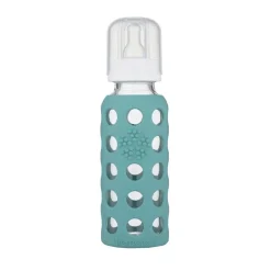 Sippy Cups + Straw Cups|Glass Baby Bottles-Lifefactory Glass Baby Bottle (9 oz)
