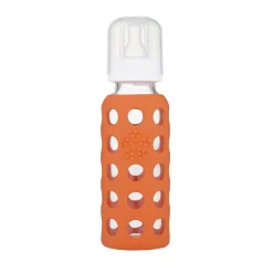 Sippy Cups + Straw Cups|Glass Baby Bottles-Lifefactory Glass Baby Bottle (9 oz)
