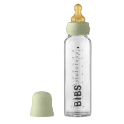 Glass Baby Bottles|Baby Bottles-Bibs Glass Bottle Complete Set (225 mL)
