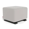 Ottomans-Monte Design Gliding Ottoman - Enviroleather w/ Espresso Base