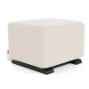 Ottomans-Monte Design Gliding Ottoman - European Fabric with Espresso Base
