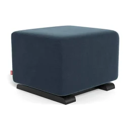 Ottomans-Monte Design Gliding Ottoman - European Fabric with Espresso Base