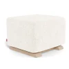 Ottomans-Monte Design Gliding Ottoman - Faux Sheepskin