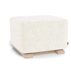 Ottomans-Monte Design Gliding Ottoman - Faux Sheepskin