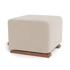 Ottomans-Monte Design Gliding Ottoman - Wool Fabric