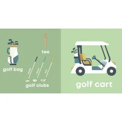 Board Books-Left Hand Book House Golf Baby