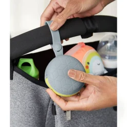 Pacifiers + Clips-Skip Hop Grab & Go Silicone Pacifier Holder